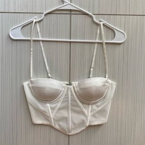 OhPolly White Corset Top